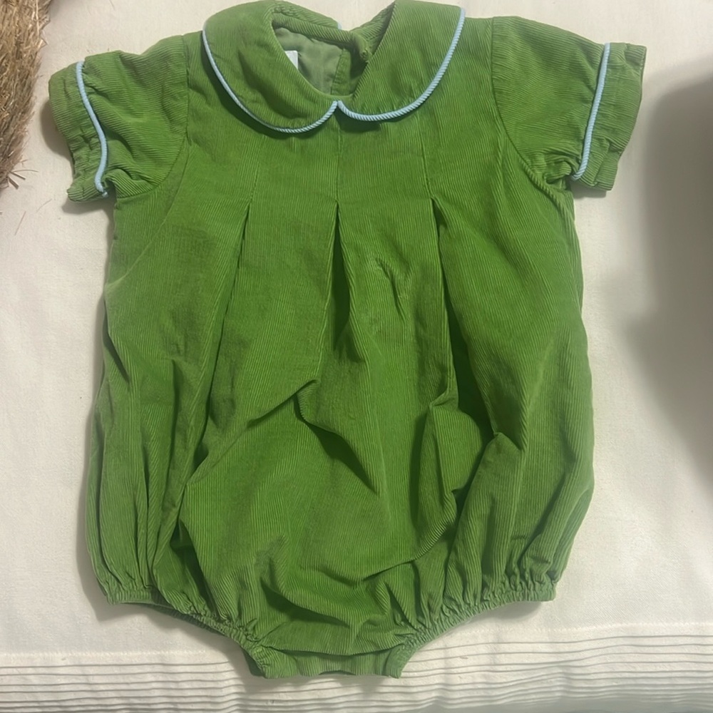 Little English Corduroy bubble, 6 months